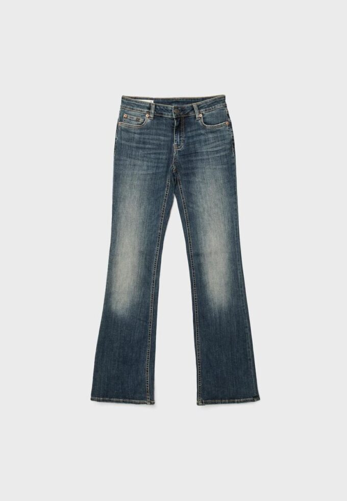 D67 Slim-Fit-Bootcut-Jeans