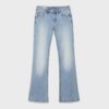 D67 Slim-Fit-Bootcut-Jeans