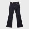 D67 Slim-Fit-Bootcut-Jeans