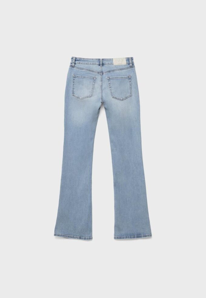 D67 Slim-Fit-Bootcut-Jeans