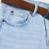 D68 Boot-Cut-Jeans mit Gürtel D68 Boot-Cut-Jeans mit Gürtel