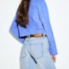 D68 Boot-Cut-Jeans mit Gürtel D68 Boot-Cut-Jeans mit Gürtel