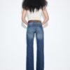 D68 Boot-Cut-Jeans mit Gürtel