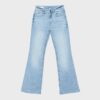 D74 Flared Jeans mit Schlitz