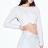 D75 Shorts aus zerrissenem Denim D75 Shorts aus zerrissenem Denim