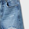 D75 Shorts aus zerrissenem Denim D75 Shorts aus zerrissenem Denim