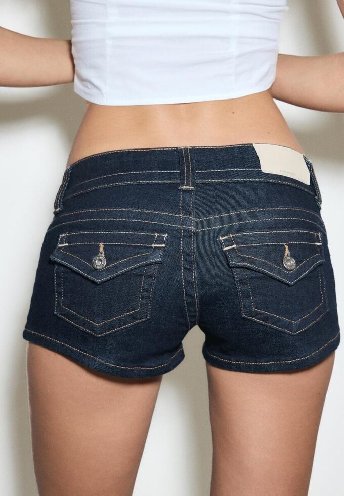 D76 Denim-Micro-Shorts D76 Denim-Micro-Shorts