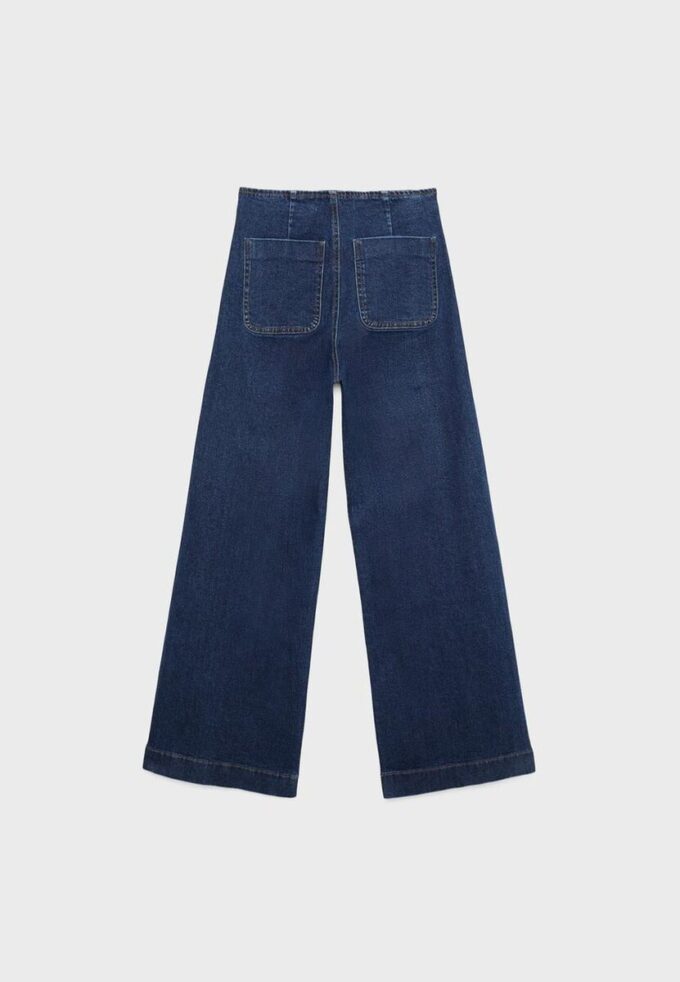 D77 Minimalistische Jeans mit Taschen D77 Minimalistische Jeans mit Taschen
