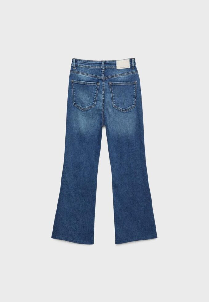 D78 Kurze Flared Jeans D78 Kurze Flared Jeans