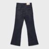 D78 Kurze Flared Jeans