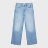 D91 Low-Waist-Jeans mit Wide Leg