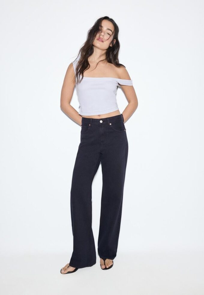D92 Straight Wide Leg Jeans