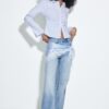 D92 Straight Wide Leg Jeans