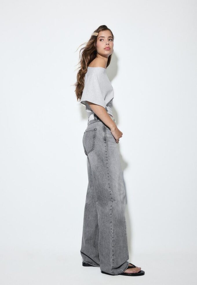 D92 Straight Wide Leg Jeans