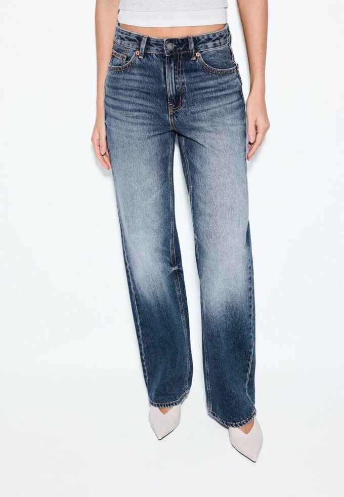 D92 Straight Wide Leg Jeans