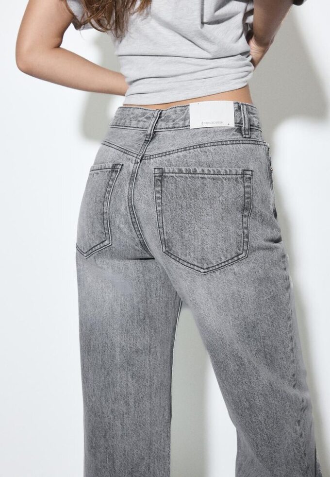 D92 Straight Wide Leg Jeans