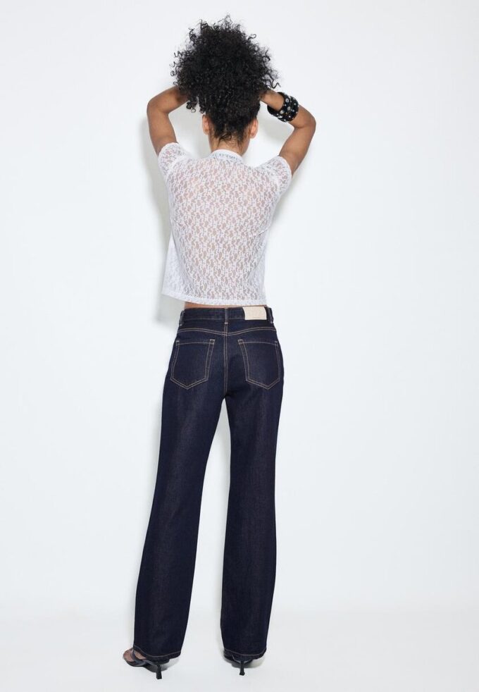 D92 Straight Wide Leg Jeans