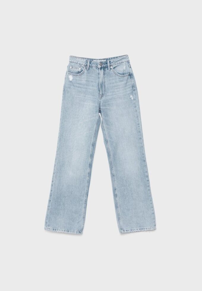 D92 Straight Wide Leg Jeans