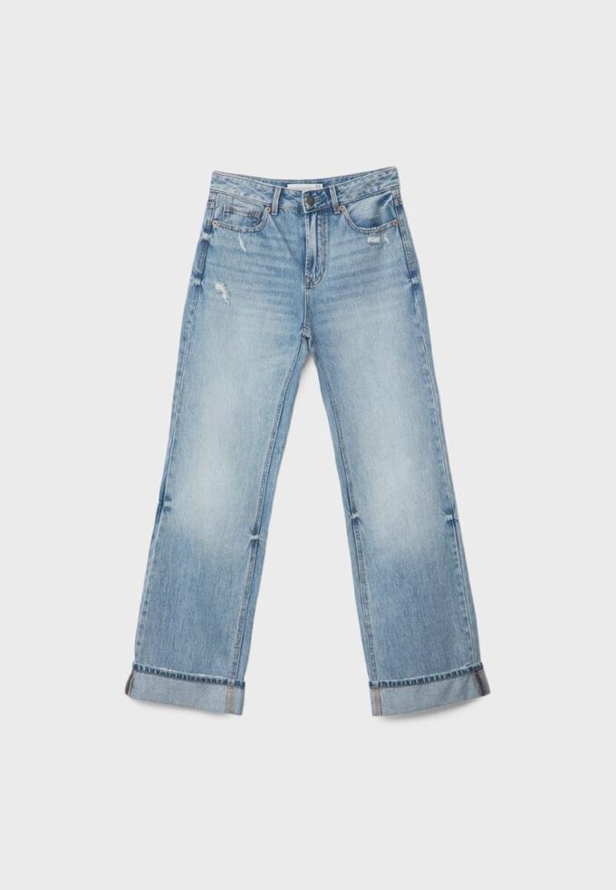 D92 Straight Wide Leg Jeans