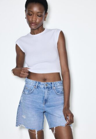 D93 Lange Jeans-Shorts D93 Lange Jeans-Shorts