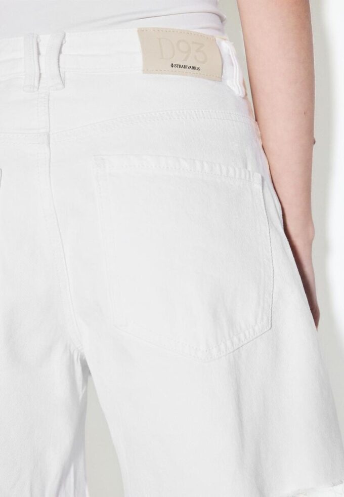 D93 Lange Jeans-Shorts