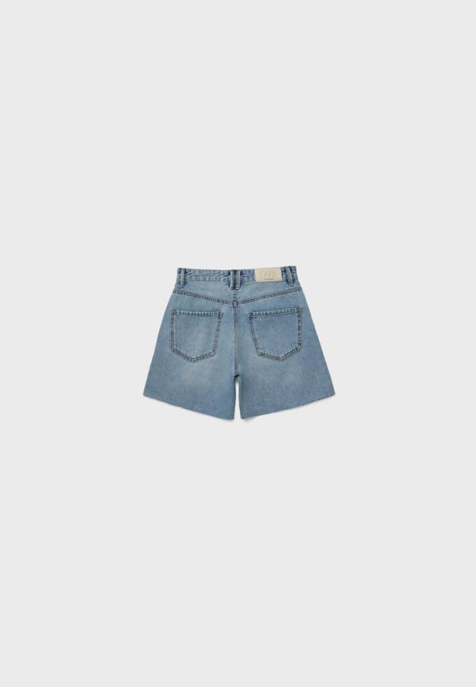 D93 Lange Jeans-Shorts