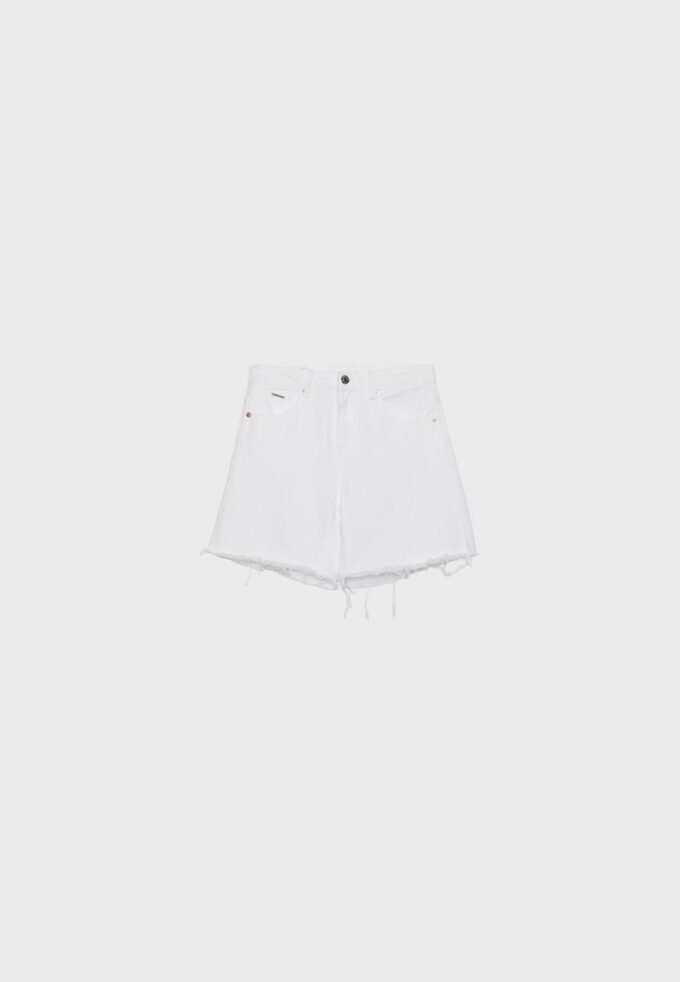 D93 Lange Jeans-Shorts