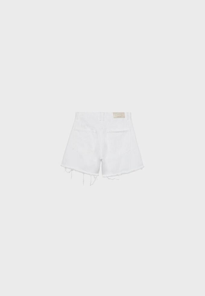 D93 Lange Jeans-Shorts
