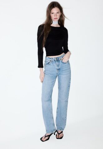 D98 Straight-Leg-Jeans