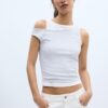 Doppellagiges T-Shirt