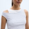 Doppellagiges T-Shirt