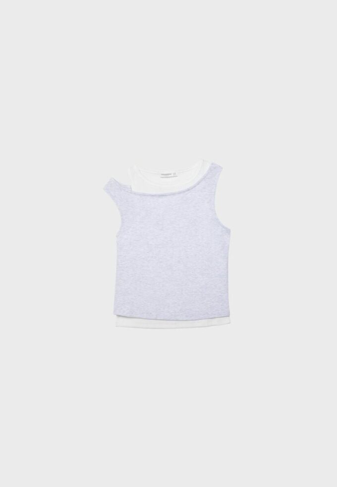 Doppellagiges T-Shirt