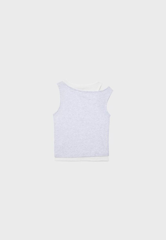 Doppellagiges T-Shirt
