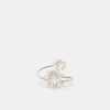 Doppelte Blumen-Emaille-Armband