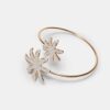 Doppelte Blumen-Emaille-Armband