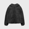 Einfache Daunenjacke mit Kapuze