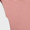 Einfaches gestreiftes T-Shirt mit Minärmel