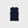 Einfaches ärmelloses T-Shirt aus der Basics-Kollektion