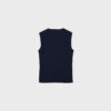 Einfaches ärmelloses T-Shirt aus der Basics-Kollektion
