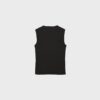Einfaches ärmelloses T-Shirt aus der Basics-Kollektion