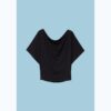Einfaches T-Shirt mit Fledermausärmeln Einfaches T-Shirt mit Fledermausärmeln