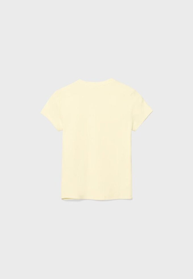 Einfaches T-Shirt mit Rundhalsausschnitt und kurzen Ärmeln Einfaches T-Shirt mit Rundhalsausschnitt und kurzen Ärmeln