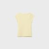 Einfaches T-Shirt mit U-Boot-Ausschnitt Einfaches T-Shirt mit U-Boot-Ausschnitt