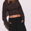 Elegante Baggy-Hose mit Nahtdetails