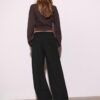 Elegante Baggy-Hose mit Nahtdetails
