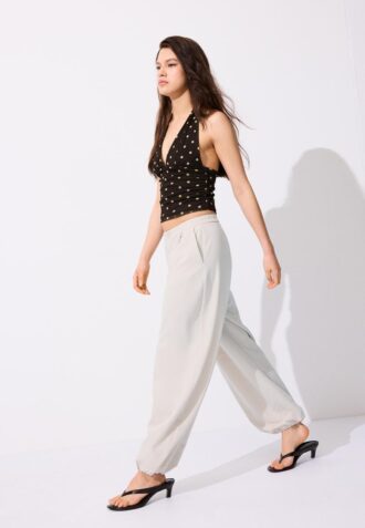 Elegante Hose im Balloon Fit-Schnitt