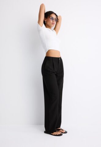 Elegante Hose mit geradem Bein