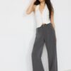 Elegante Hose mit geradem Bein