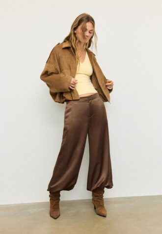 Elegante Satin-Ballon-Hose