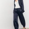 Elegante Satin-Ballon-Hose